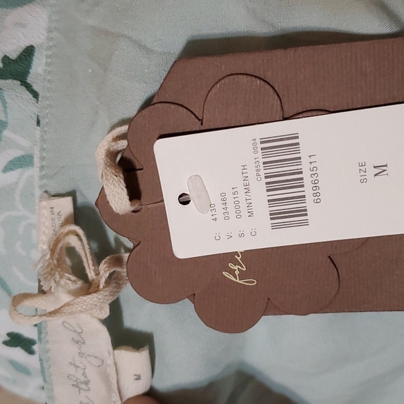 Anthropologie Forever that girl sweetheart floral mini sundress short sleeves M - Picture 4 of 8